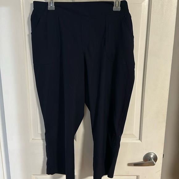 made for life Pants & Jumpsuits Capri Size Large Navy Poshmark